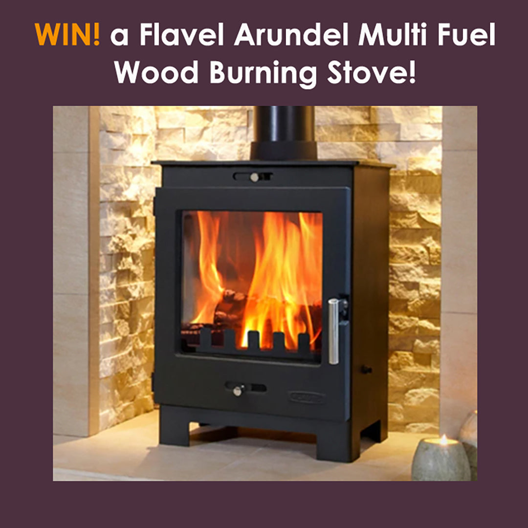Win a Flavel Arundel Multi Fuel Wood Burning Stove