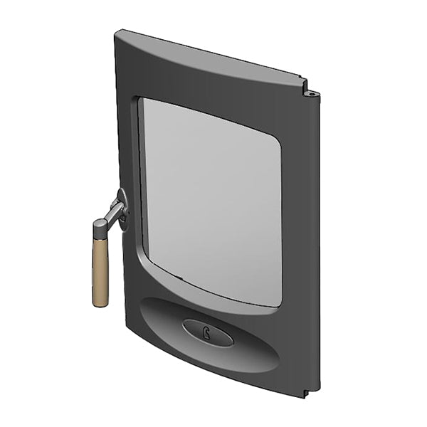 002/BR001/A - Charnwood C-Four Door Assembly - Stove Supermarket