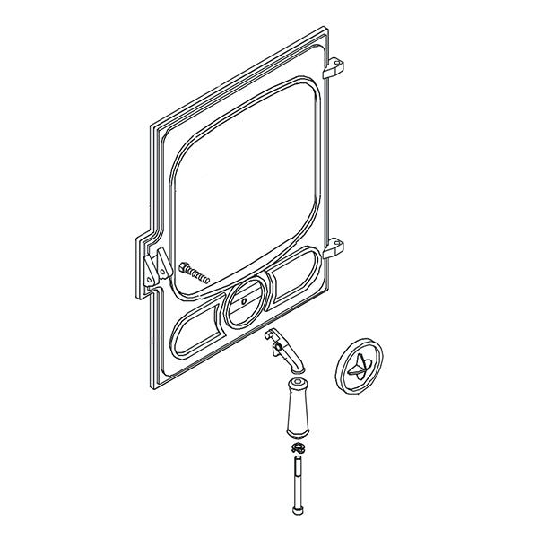 002/PV01/A - Charnwood Country 4 Door Assembly - Stove Supermarket