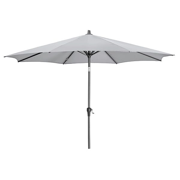 Pacific Lifestyle Riva 3m Round Parasol - Luna Grey - Stove Supermarket