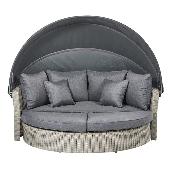 Pacific Lifestyle Stone Grey Bermuda Day Bed
