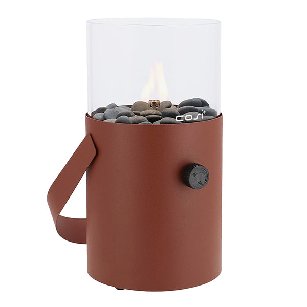 Pacific Lifestyle Cosiscoop Original Terracotta Brown Fire Lantern - Stove Supermarket