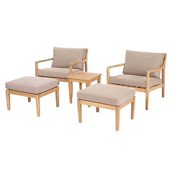 Pacific Lifestyle Malta 5 Piece Hocker Set - Stove Supermarket