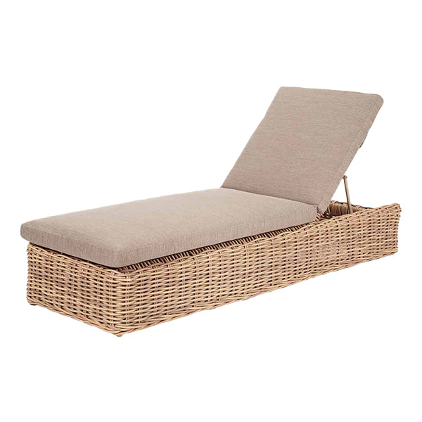 Pacific Lifestyle Garda Sunlounger - Natural Antique