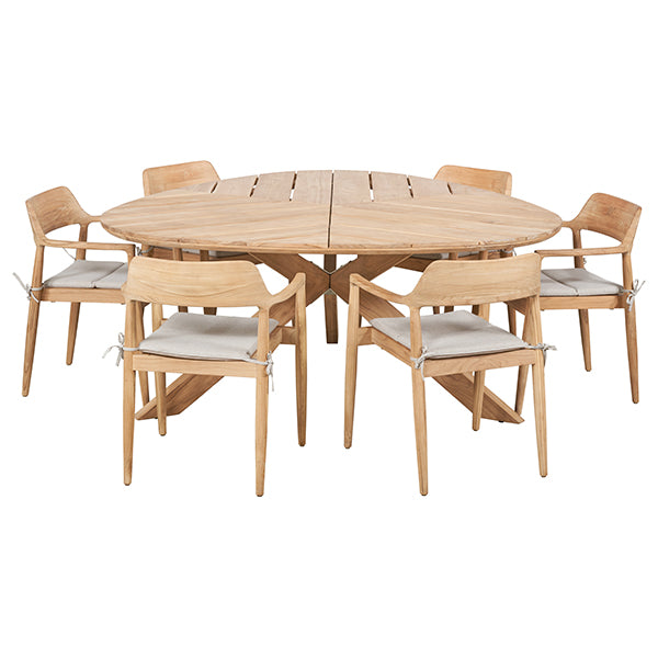 Pacific Lifestyle Reuleaux 6 Seater Dining Set - Stove Supermarket