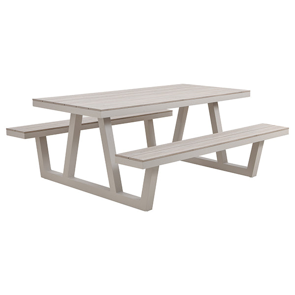 Pacific Lifestyle Aruba Outdoor Bench - Ash - Stove Supermarket