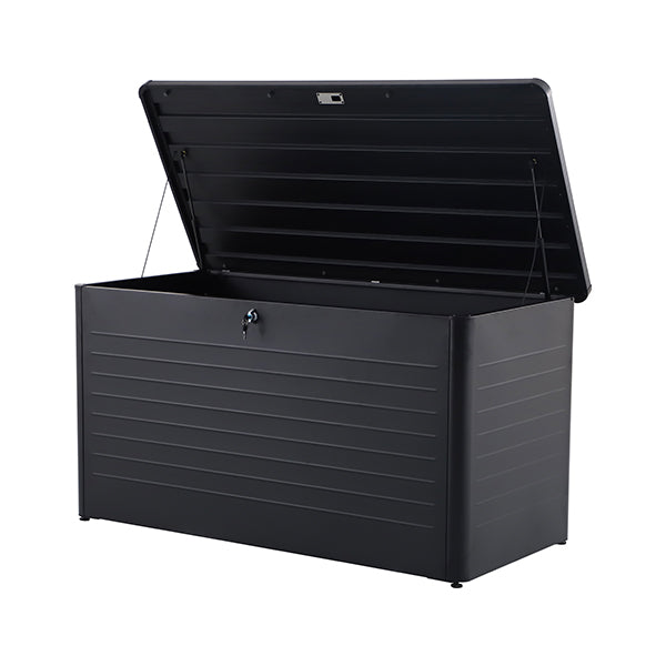 Pacific Lifestyle Rhode Island Large Steel Cushion Box - Black