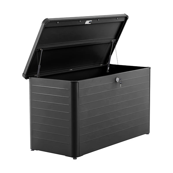 Pacific Lifestyle Rhode Island Small Steel Cushion Box - Black - Stove Supermarket