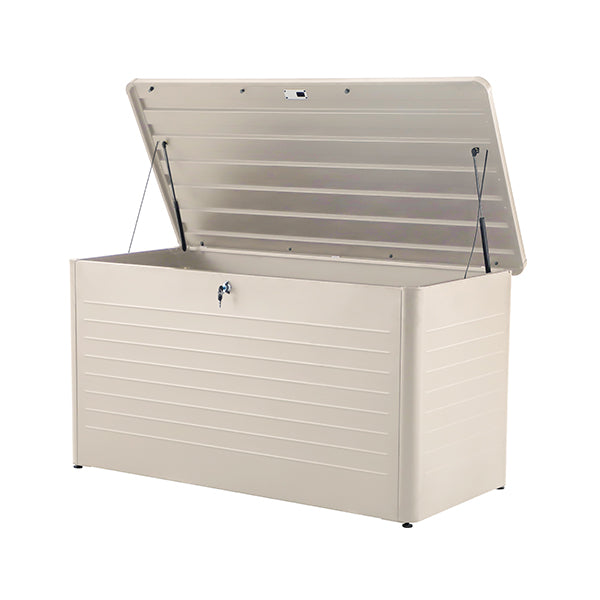 Pacific Lifestyle Rhode Island Large Steel Cushion Box - Pebble - Stove Supermarket