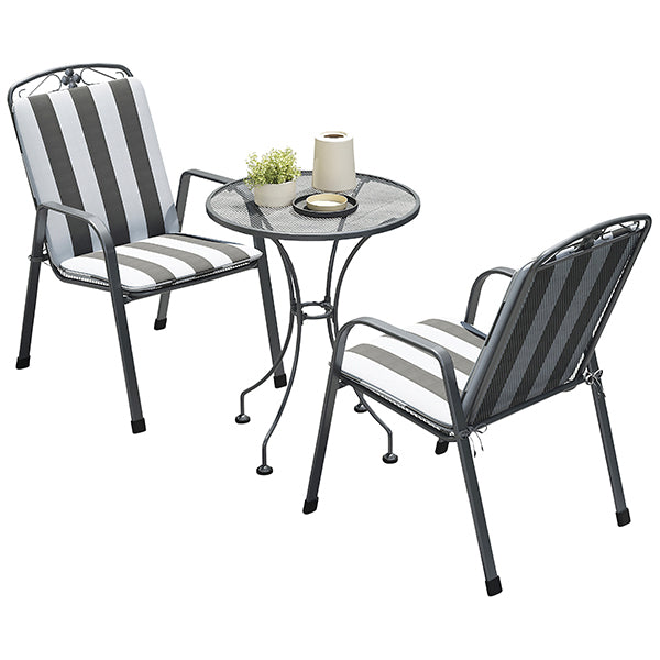 Pacific Lifestyle Savoy Bistro Set With Cushions