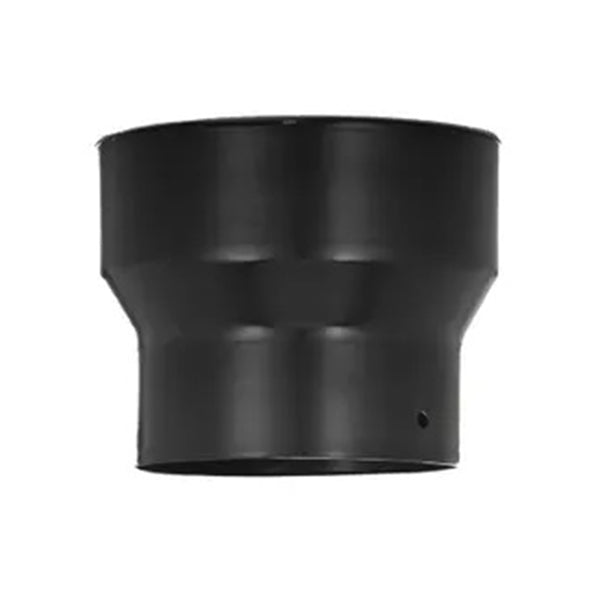 100mm (4") - 125mm (5") Black Flue Pipe Adaptor
