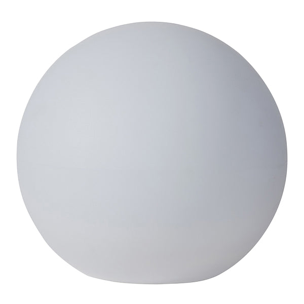 Pacific Lifestyle White Ball Outdoor Floor Lamp 45cm