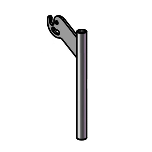 57105200 - Morso 4000 / 4100 Series Door Handle - Stove Supermarket