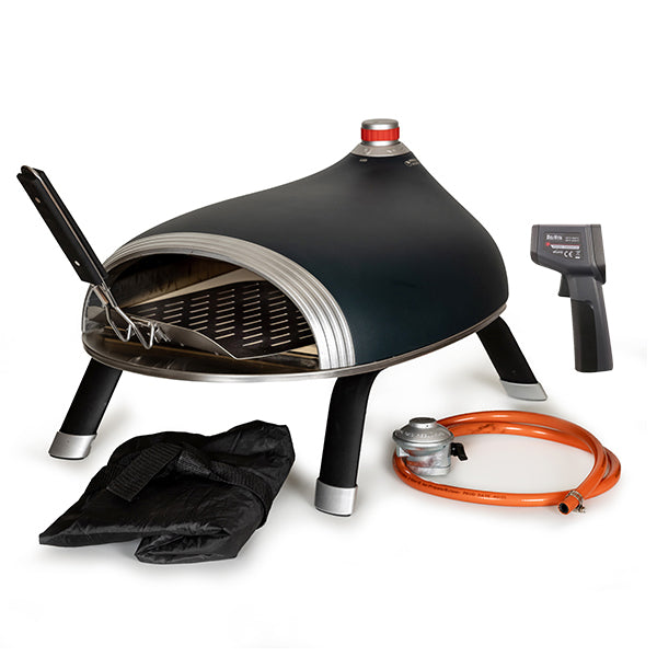 DeliVita Diavolo Gas Fired Pizza Oven Set - Blue - Stove Supermarket
