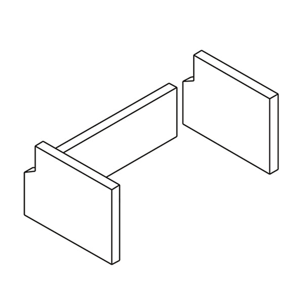 011/BV28S - Charnwood Country 12 Multi Fuel Firebrick Set - Stove Supermarket