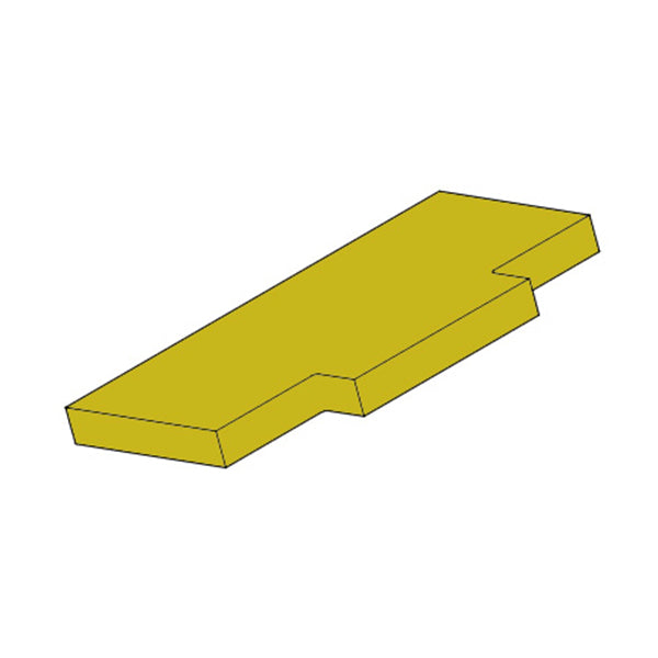 011/NRE131 - Charnwood C-Five Blu Baffle / Throat Brick - Stove Supermarket