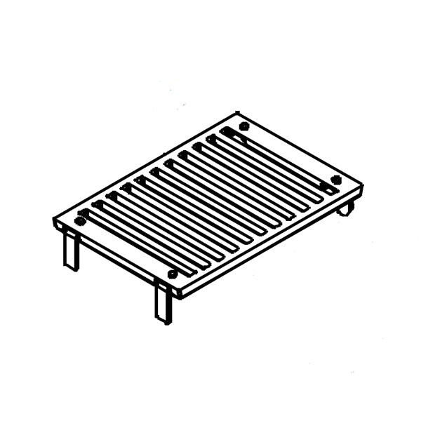 010/LV03/A - Charnwood Country 8 MK1 Coal Grate - Stove Supermarket