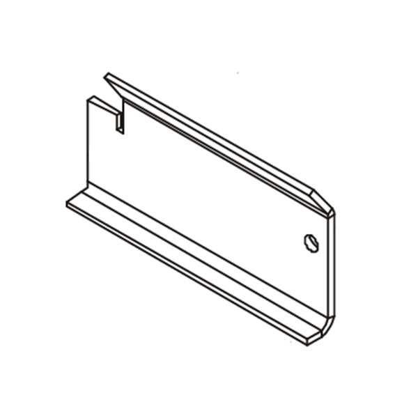 010/DY05L - Charnwood L/H Side Grate Support plate - Stove Supermarket