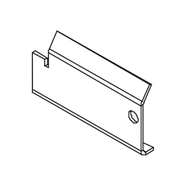 010/DY05R - Charnwood R/H Side Grate Support Plate - Stove Supermarket