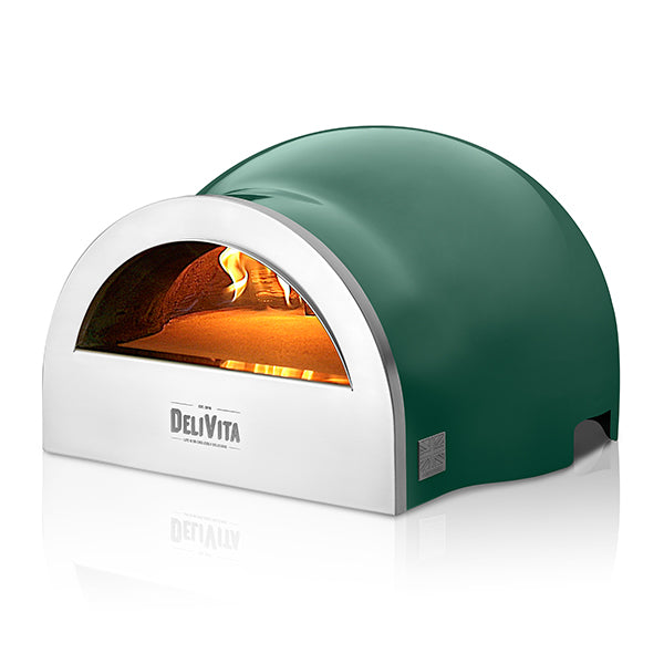 DeliVita Wood Fired Oven - Emerald Fire - Deluxe Complete Bundle