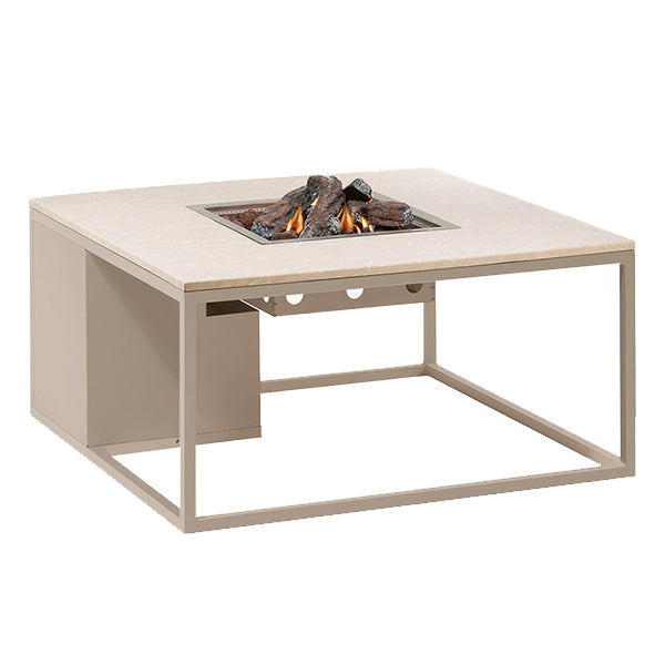 Pacific Lifestyle Cosiloft 100 Lounge Table Gas Fire Pit - Sandy Beige