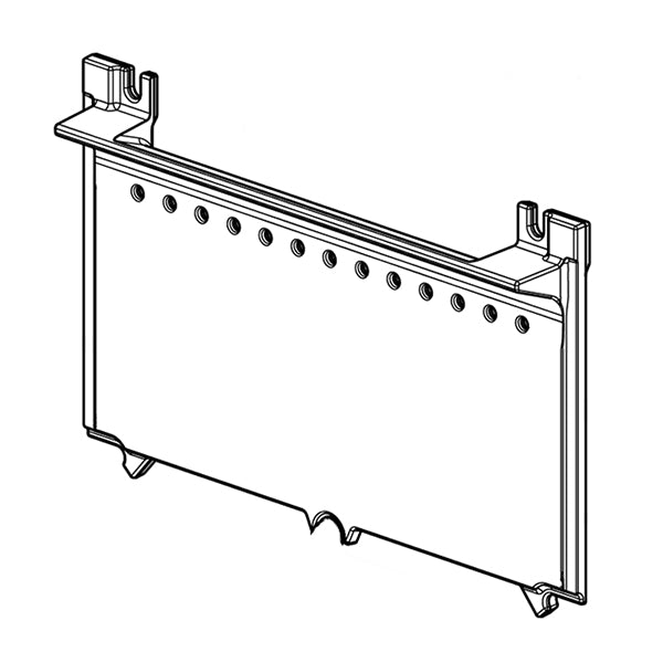 12049035 - Jotul F105 Rear Burn Plate (Includes Gasket) - Stove Supermarket