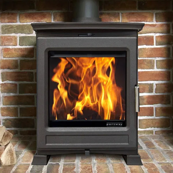 Portway Luxima Deluxe Wood Burning Stove - Stove Supermarket