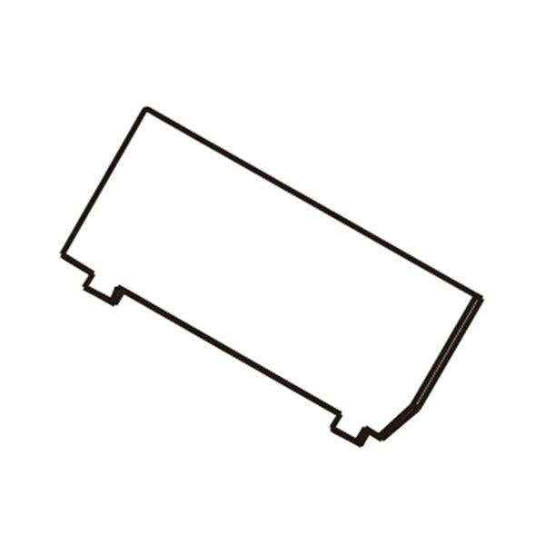 010/MV19 - Charnwood Country 12 Wood Burning MK1 Side Fire Plate - Stove Supermarket