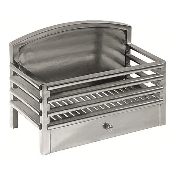 Gallery Matrix Fire Basket - Polished - Stove Supermarket