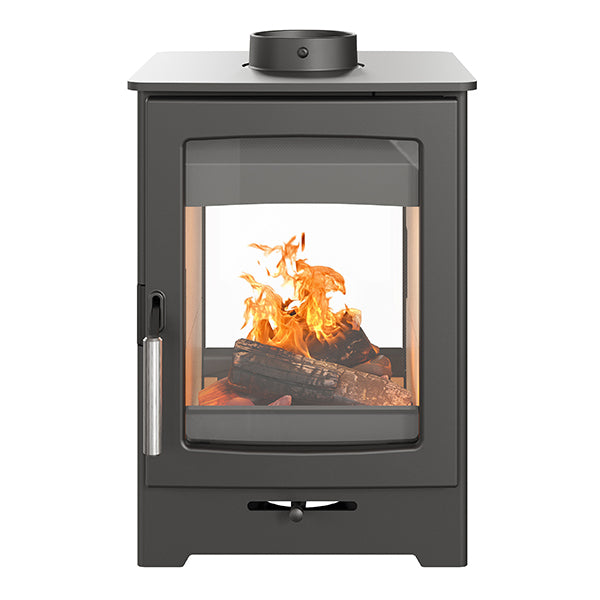 Parkray Aspect 4 Double Sided Wood Burning Stove - Stove Supermarket