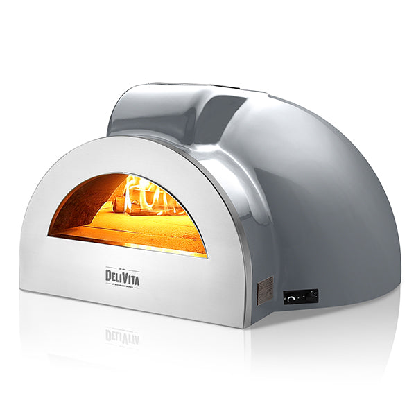 DeliVita Pro Dual Fuel Oven - Hale Grey - Stove Supermarket