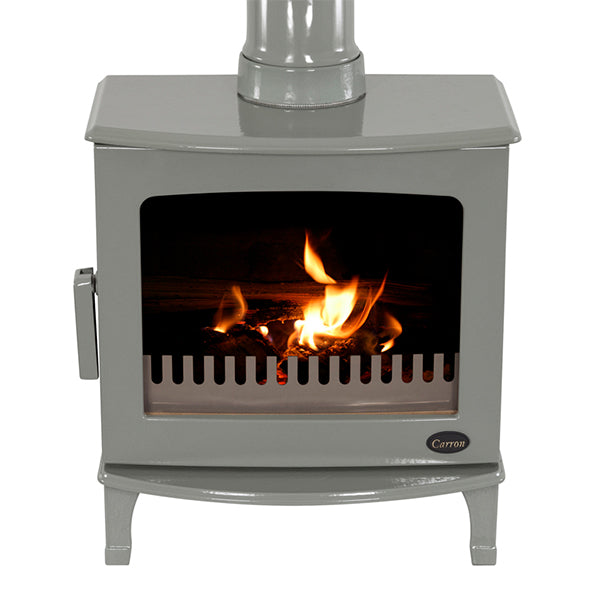 Carron 5kW ECO Multi Fuel / Wood Burning Stove - Sage Green Enamel