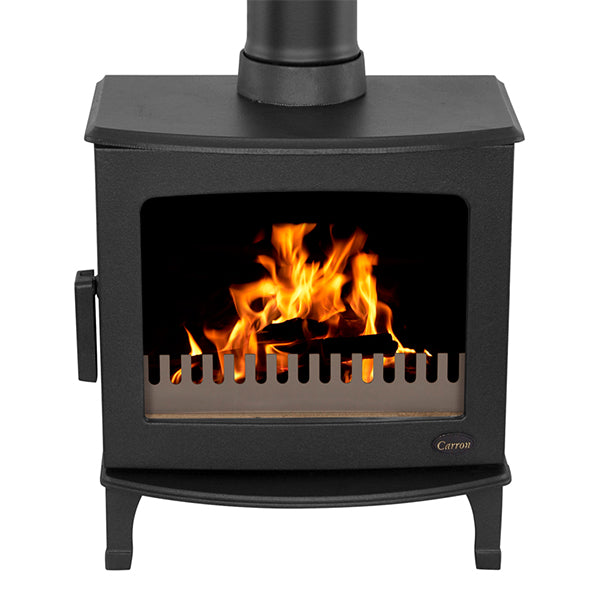 Carron 5kW ECO Multi Fuel / Wood Burning Stove - Matt Black