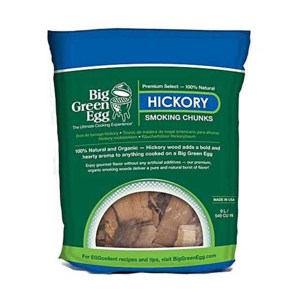 Big Green Egg Hickory Smoking Wood Chunks