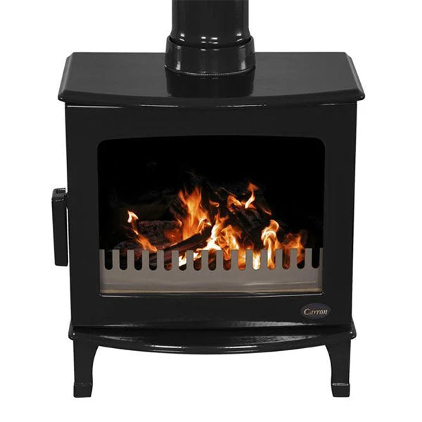 Carron 5kW ECO Multi Fuel / Wood Burning Stove - Black Enamel