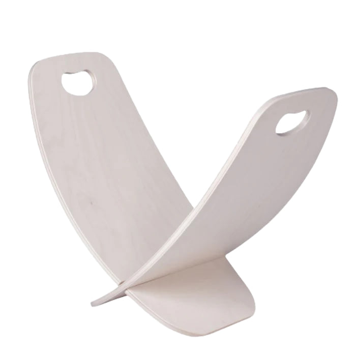 Kindling Cracker Log Rack - White