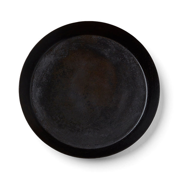 DeliVita 12" Round Cast Iron Dish / Tray - Stove Supermarket