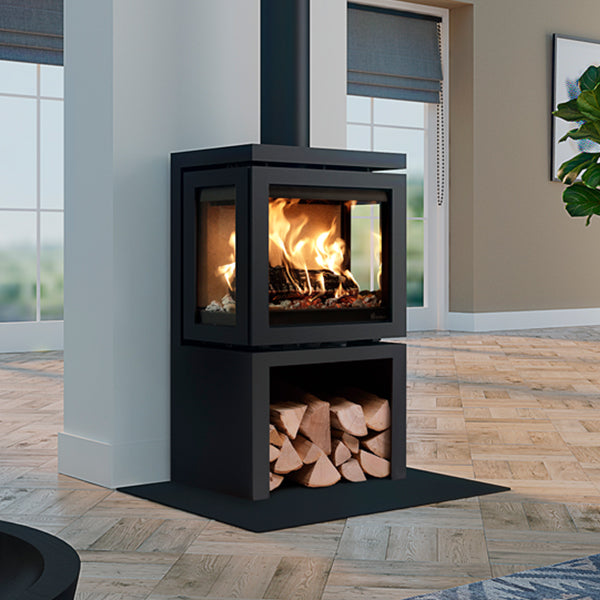Dik Geurts Vidar Triple Small Store Wood Burning Stove - Stove Supermarket
