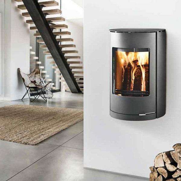 Westfire Uniq 36 Wall Hung SE Wood Burning Stove - Stove Supermarket