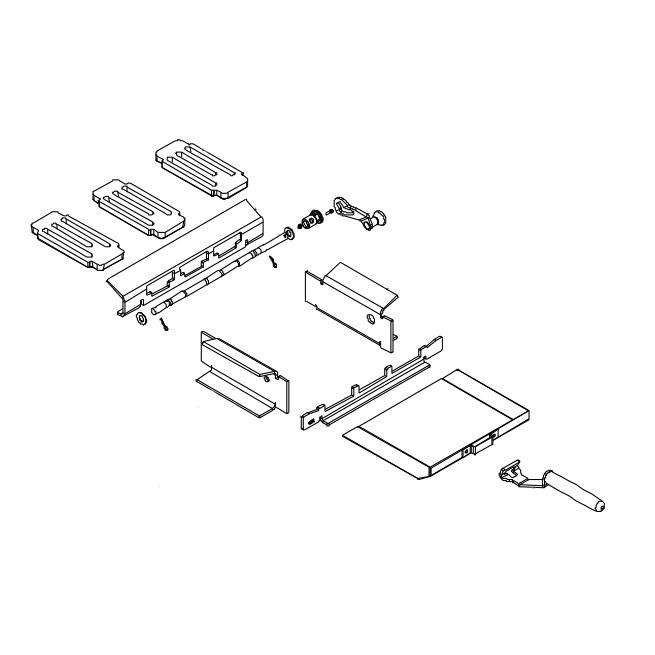 010/CR022 - Charnwood C-Six Grate Kit (Inc Handle)