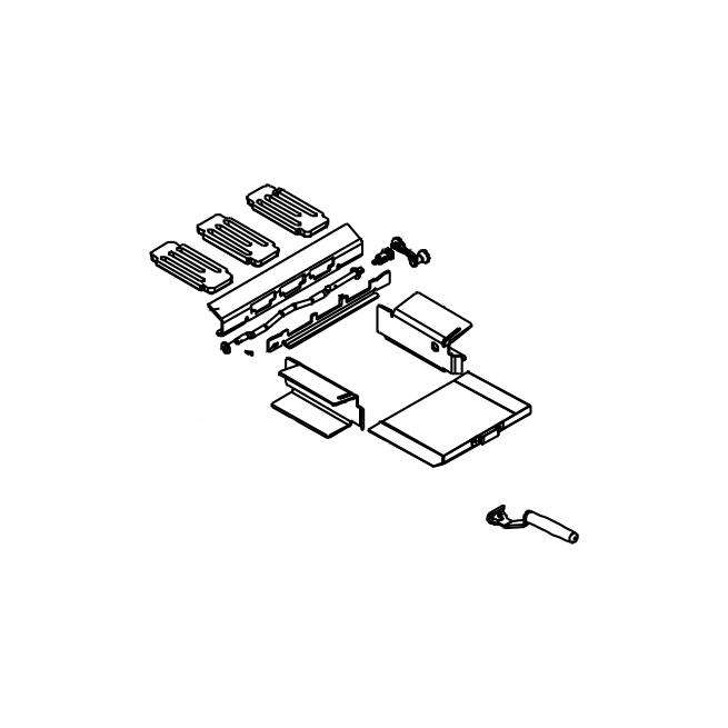 010/DR022 - Charnwood C-Eight Grate Kit (Inc Handle)