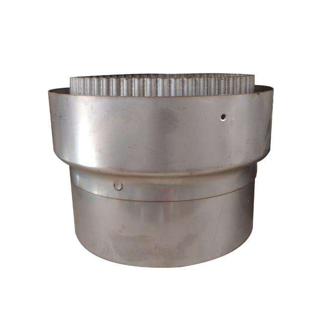 150mm (6") - 150mm (6") Stainless Steel Flue Liner Adaptor
