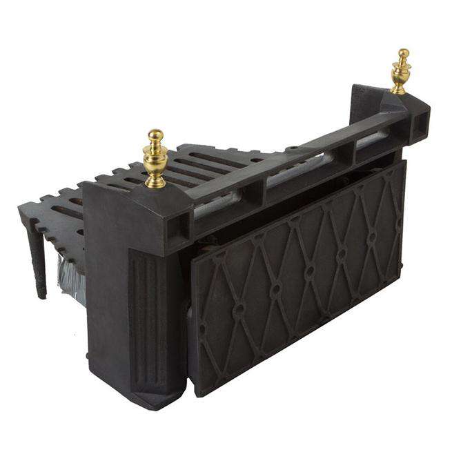 16" Lattice All Night Burner - Black / Brass