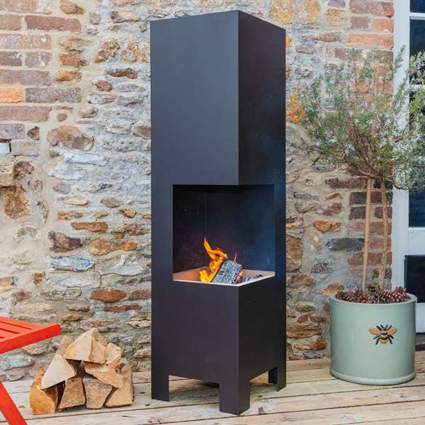 Arada Single Sided Deck Chimenea