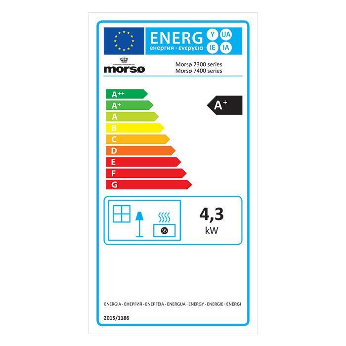 Morsø 7449 - Energy Label
