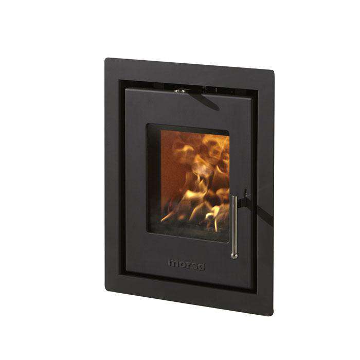 Morsø S-81 Inset Multi Fuel / Wood Burning Stove - Four-sided Frame
