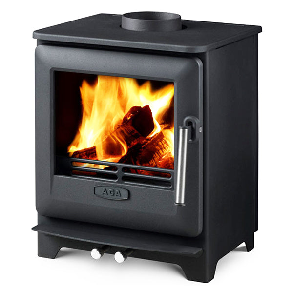 Aga Ludlow EC5 Multi Fuel / Wood Burning Stove - Stove Supermarket