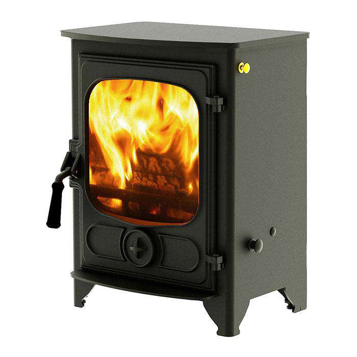 Charnwood Country 4 BLU Wood Burning Stove - Stove Supermarket