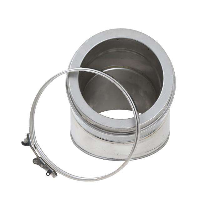 T600 Twin Wall - Two Segment Elbow 45°