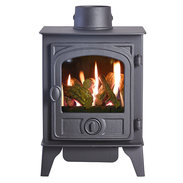 Hunter Hawk 4 Gas Stove - Log Effect - Stove Supermarket